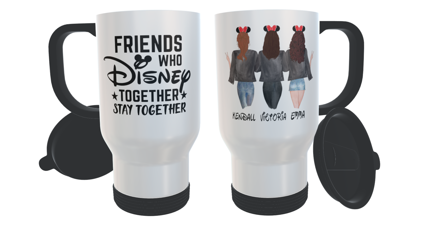 Friends Who Disney Together ... Travel Mug